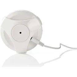 Nedis, Gefahrenmelder, WIFIDW10WT Wasserdetektor Sensor- & Alarmsystem Verkabelt & Kabellos