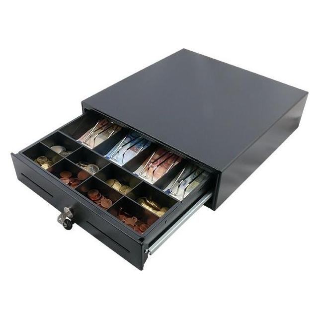 Artdev AC-3330 - Einstiegs-Kassenlade Baby Plus - anthrazit - EPSON-Anschluss RJ12 (AC-3330BL-ACT)