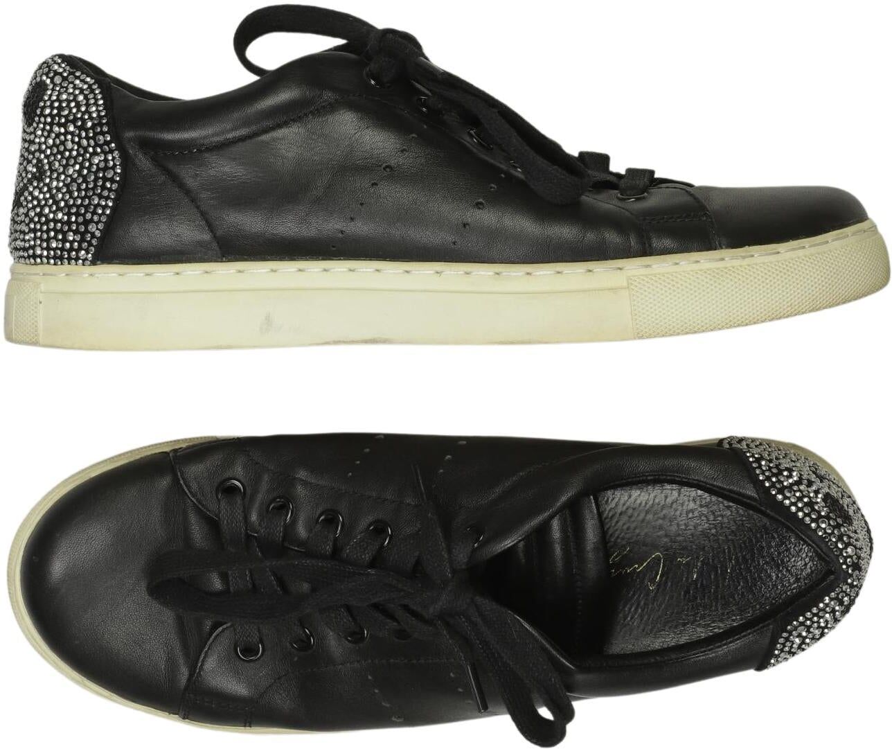 Lola Cruz Damen Sneaker, Schwarz, Gr. EU 40, kein / Etikett - Second Hand
