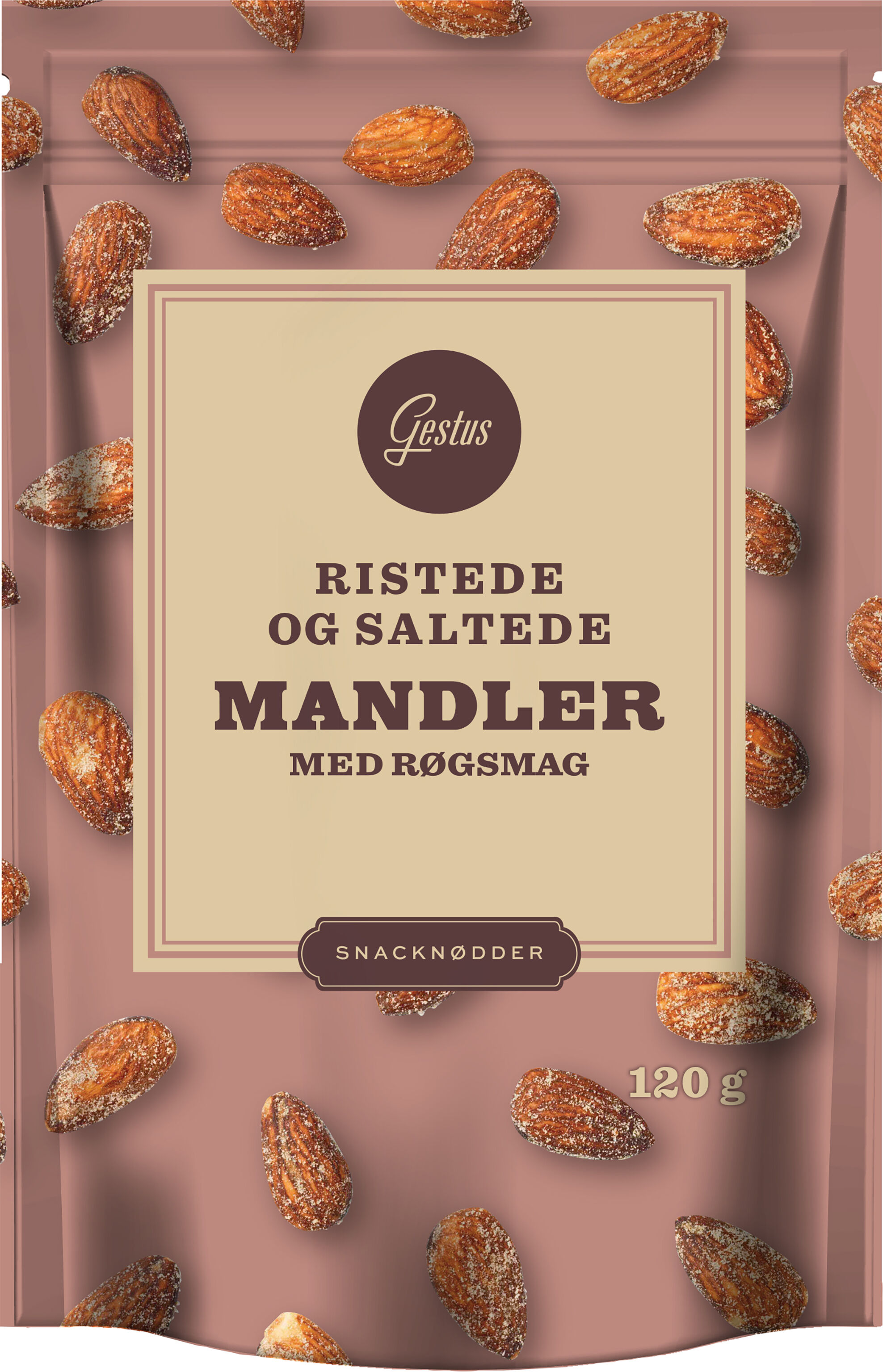 Gestus Amandes Fumees & Salees - 120 g