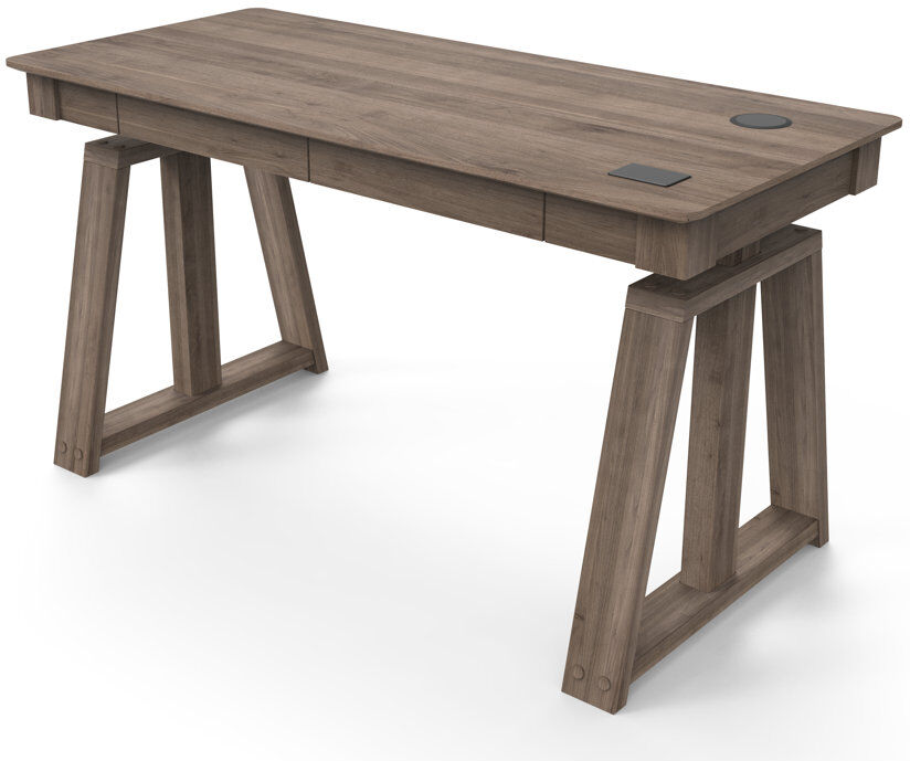August Grove Nora Desk Brown 138cm W X 60cm D