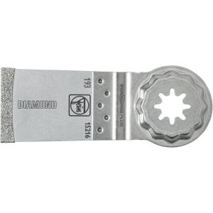 Fein Multifunktionswerkzeug-Zubehör E-Cut Diamant-Sägeblatt, 35 x 50 mm, Tauchsägeblatt, Starlock Plus