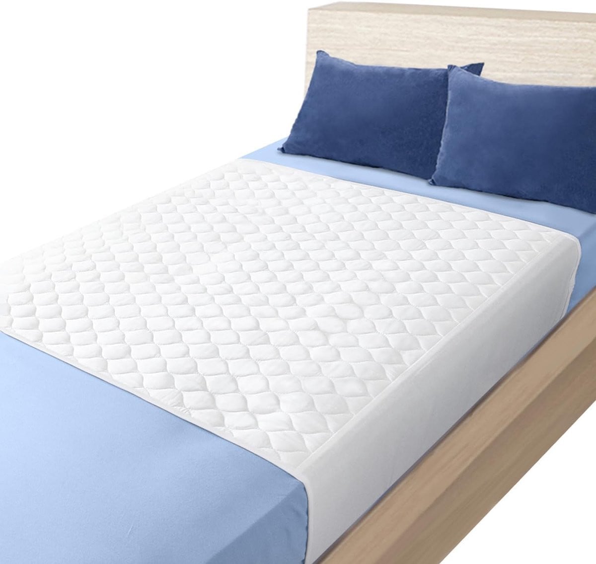 Comfort & Care Apparel Absorberende matrasbeschermer met instopstroken en vleugels, wasbaar