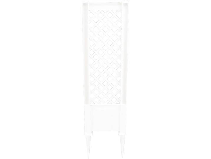Spalier KHW, weiß, B:43cm H:140cm T:6cm, Kunststoff, Rankhilfen, Spalier, BxTxH: 43x6x140 cm, weiß