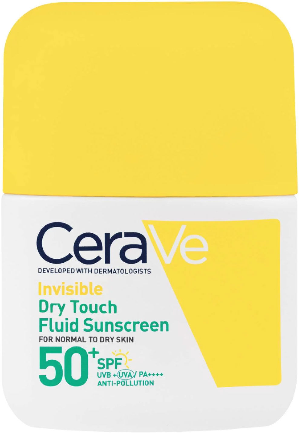CERAVE Invisible Dry Touch Sunscreen Fluid SPF50 50ml