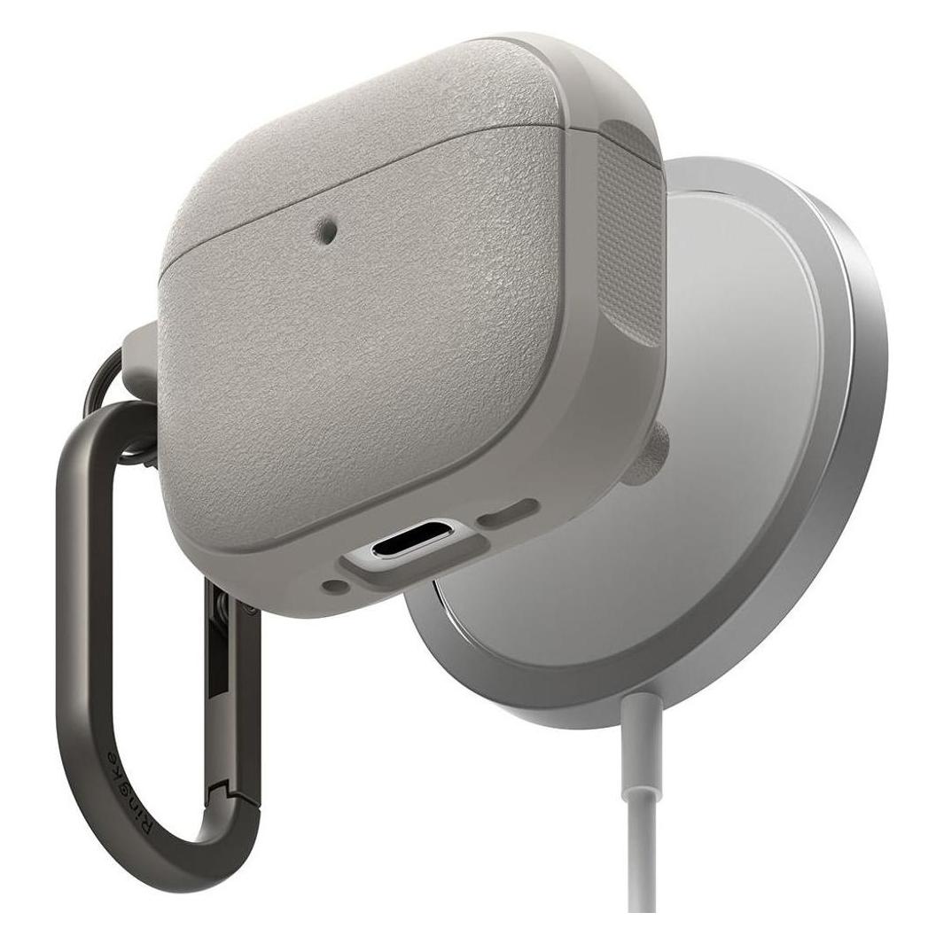 Ringke Onyx MagSafe Case for Apple AirPods 4 - Gray (Kopfhörer Hülle) (26659-0)