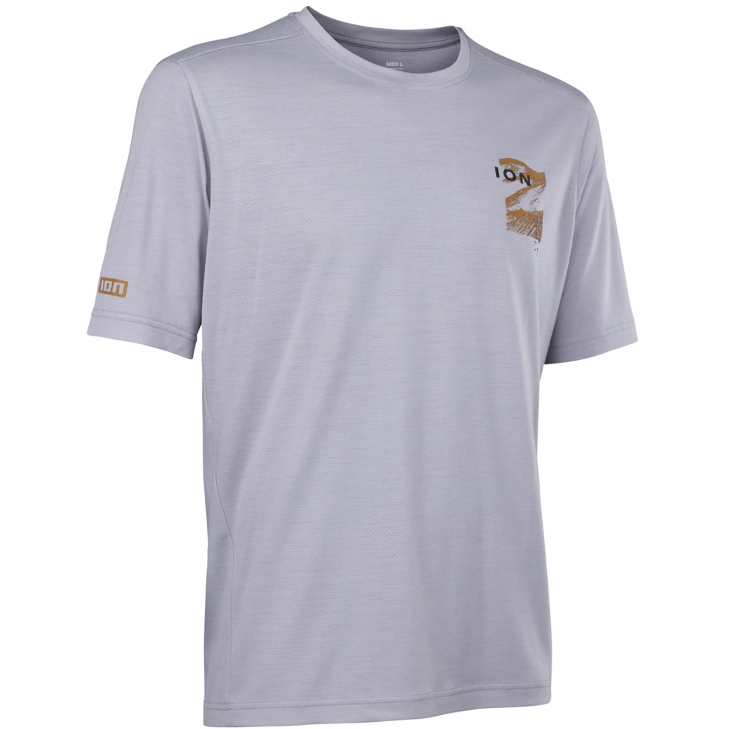 ION Ionic Merino Herren T-Shirts grau Größe S Mountainbike Widerstandsfähig Merinowolle