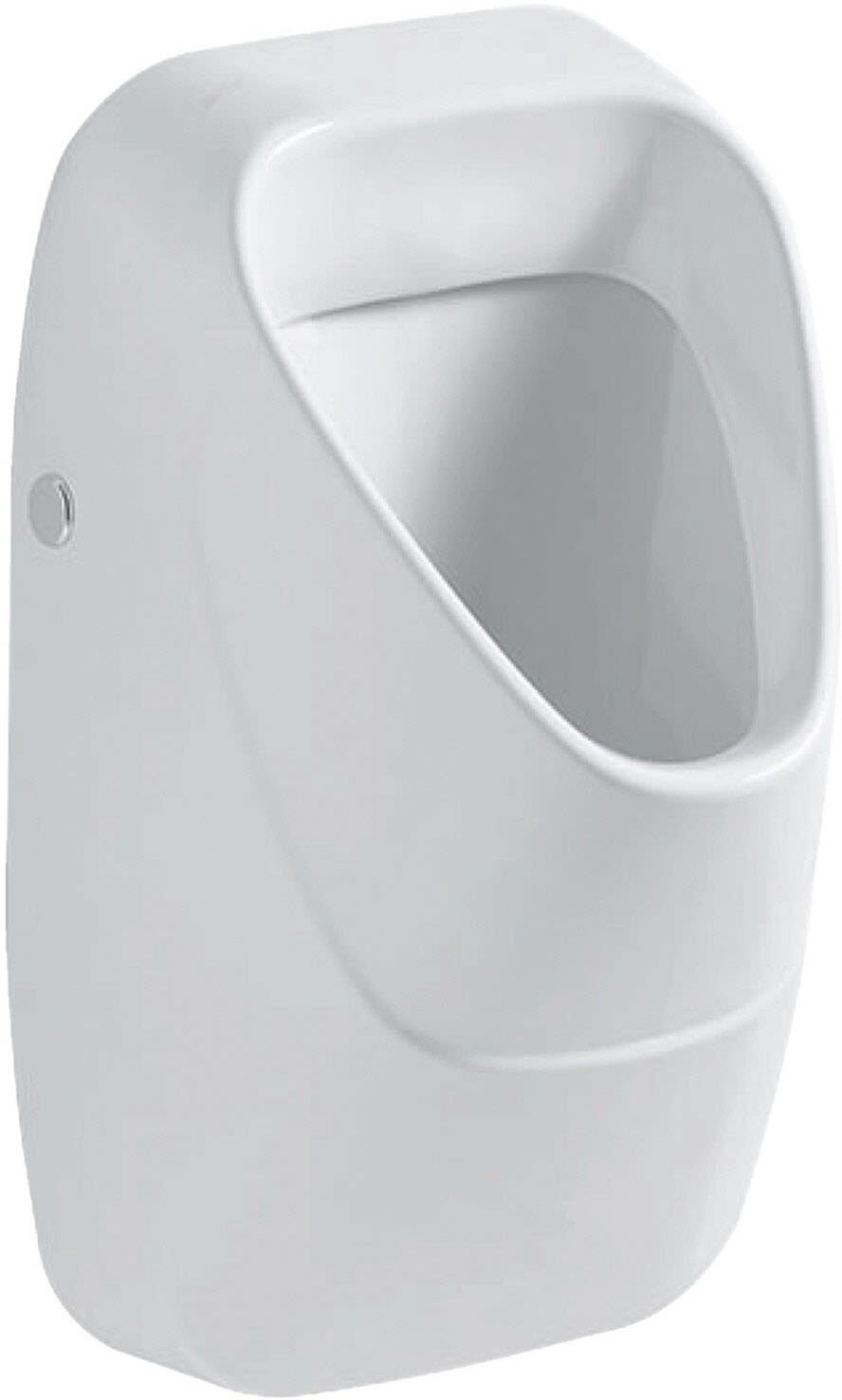Geberit Alivio urinal with inlet from rear, outlet to rear or bottom, with drain strainer 238000000