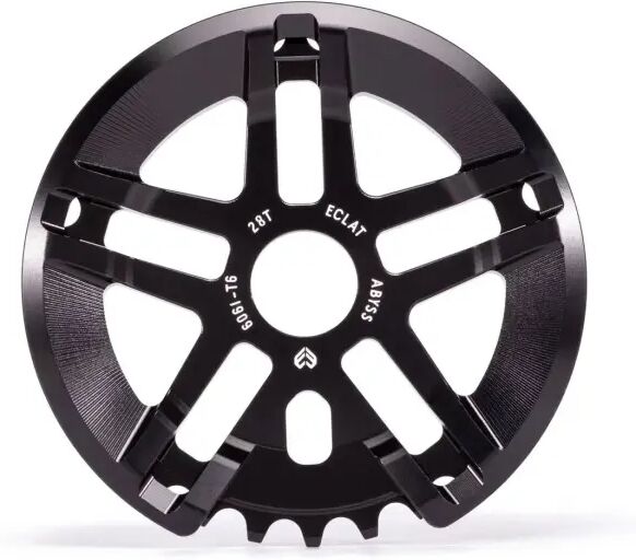 Freestyle BMX Kettenblatt Eclat Abyss Guard (Schwarz - 28T)