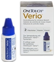 LifeScan Deutschland GmbH ONE TOUCH Verio Kontrolllösung mittel 2X3.8 ml 06558387