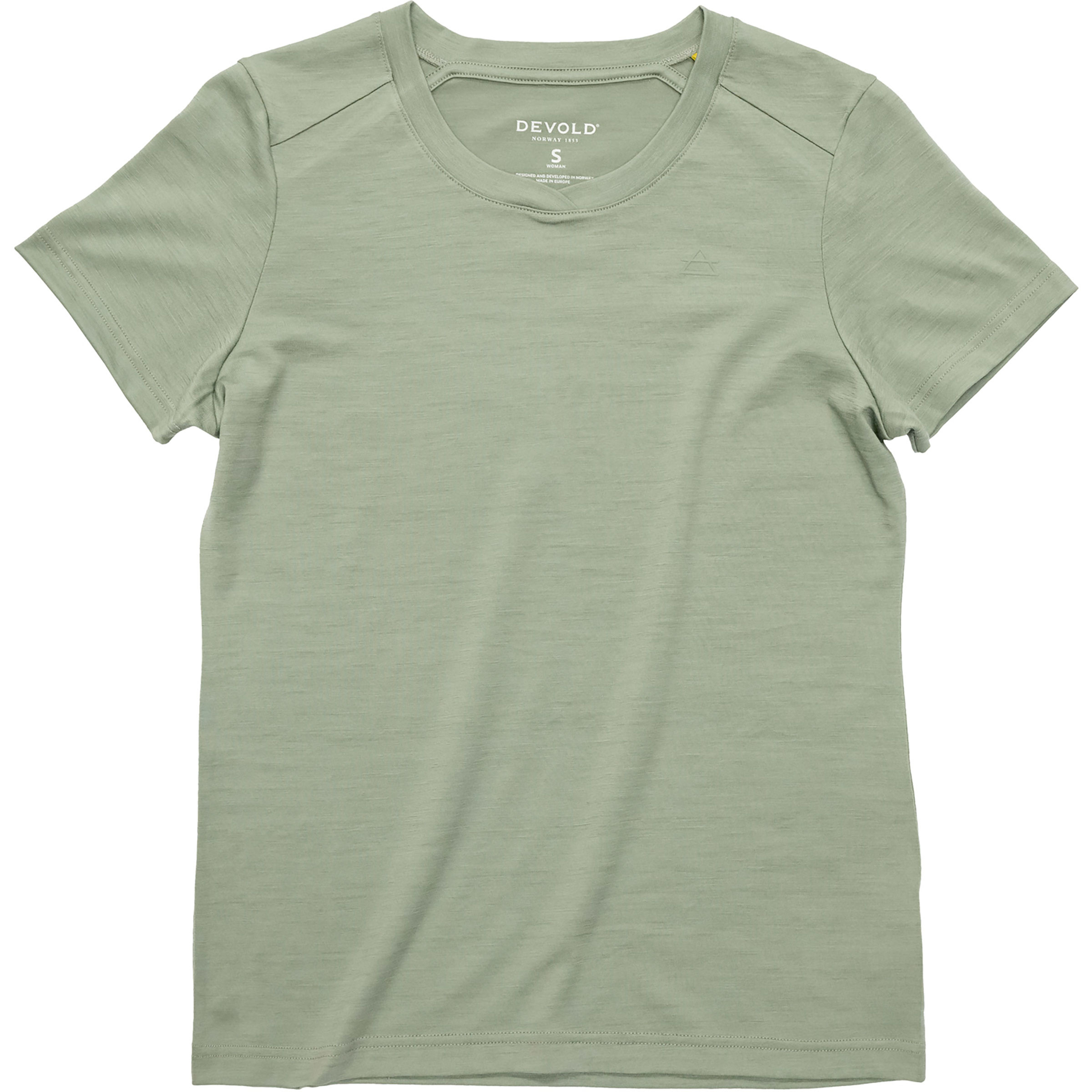 Devold Premium Damen T-Shirts gruen Größe XS Trekking Schnell trocknend Merinowolle
