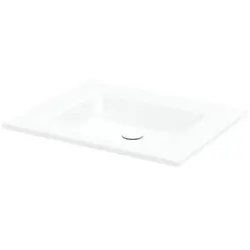 Bette BetteAqua Einbau-Waschtisch A070-440 60x49,5cm, snow