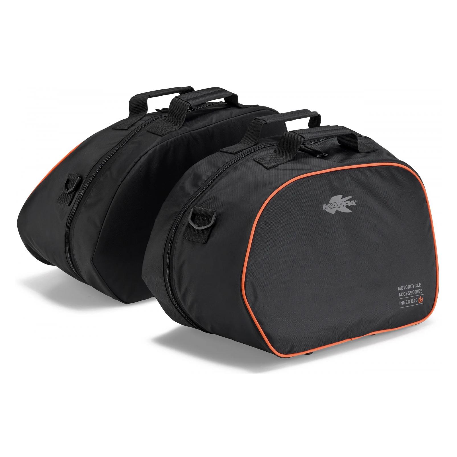 Kappa 2026/02 Innentaschen für K33N Koffer, Schwarz - Ersatz für TK755 (TK755B)