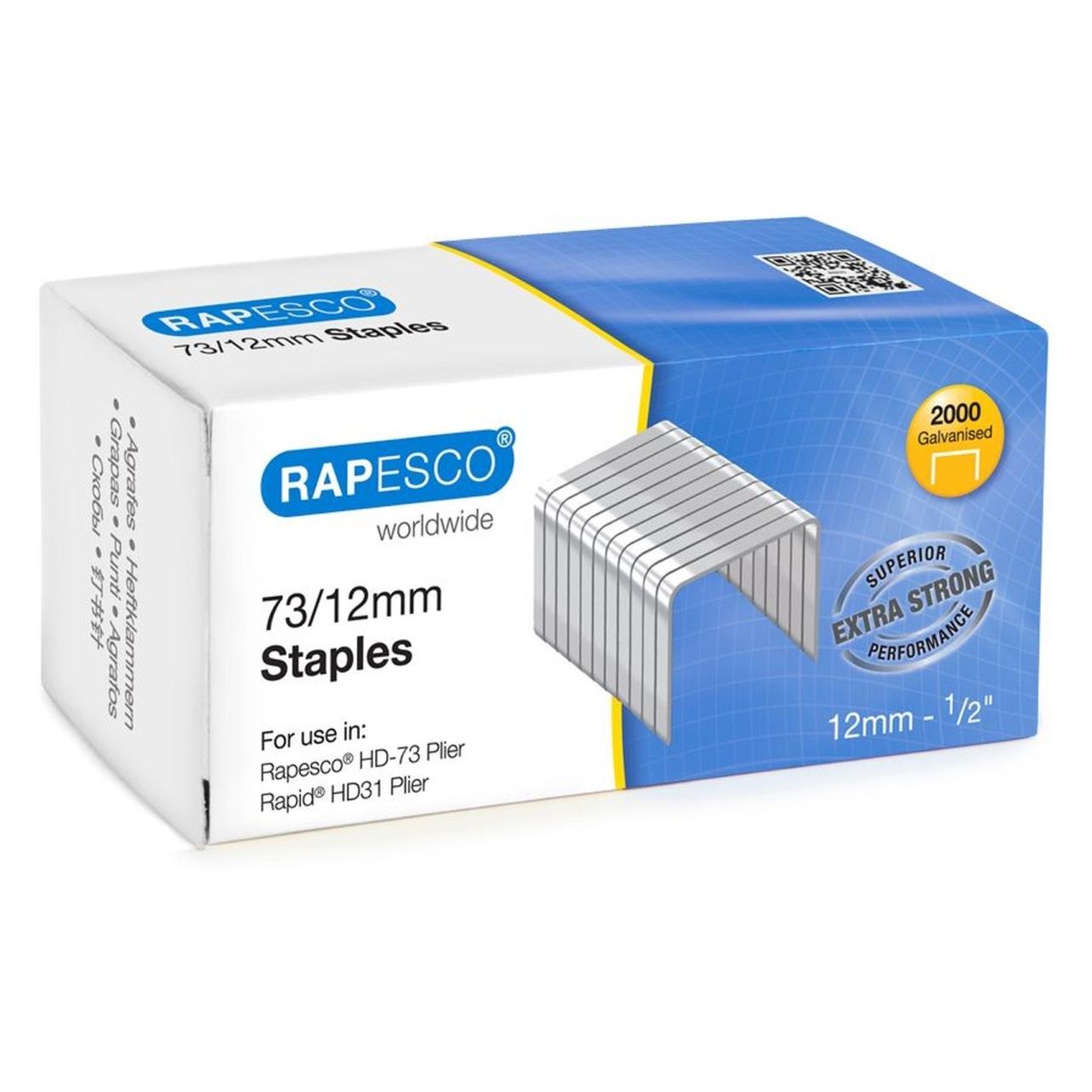 Rapesco 2.000 Heftklammern 73/12 (1261)