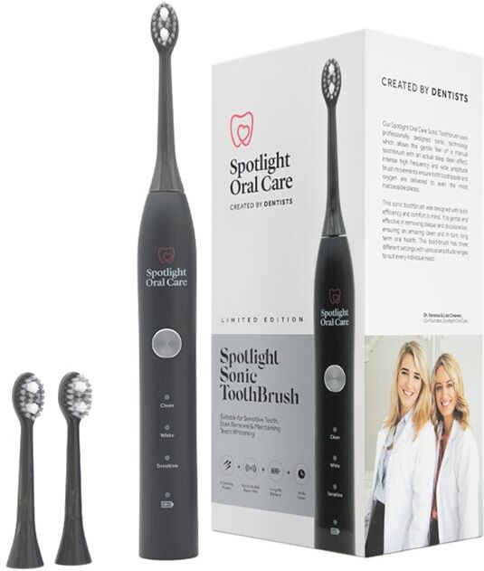 Care+ Spotlight Oral Care Limited Edition Sonic Toothbrush-Graphite Grey