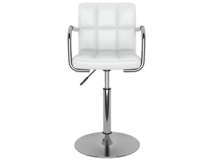 Chaise respirant - Design ergonomique - - CHIC - Chaise de salle à manger - Blanc Similicuir @81235