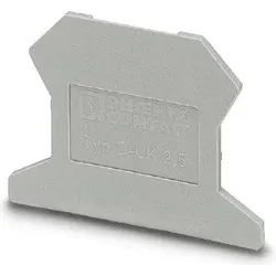 Phoenix Contact Deckel 37,6x1,5x30,7mm grau D-UK 2,5