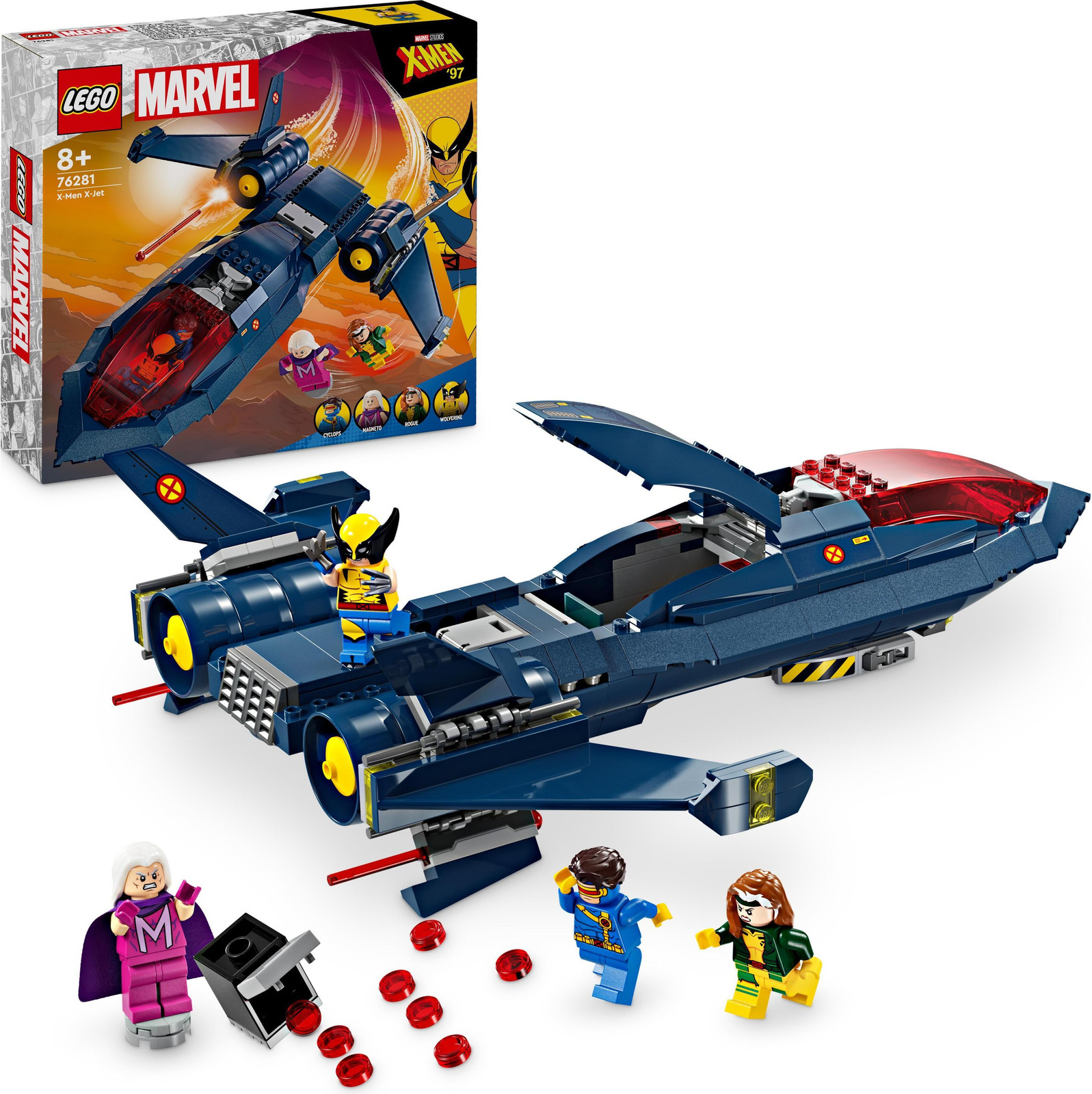 LEGO Marvel X-Men Blackbird X-Jet 76281