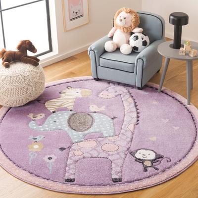 SAFAVIEH Carousel Kids Brandusa Animal Rug