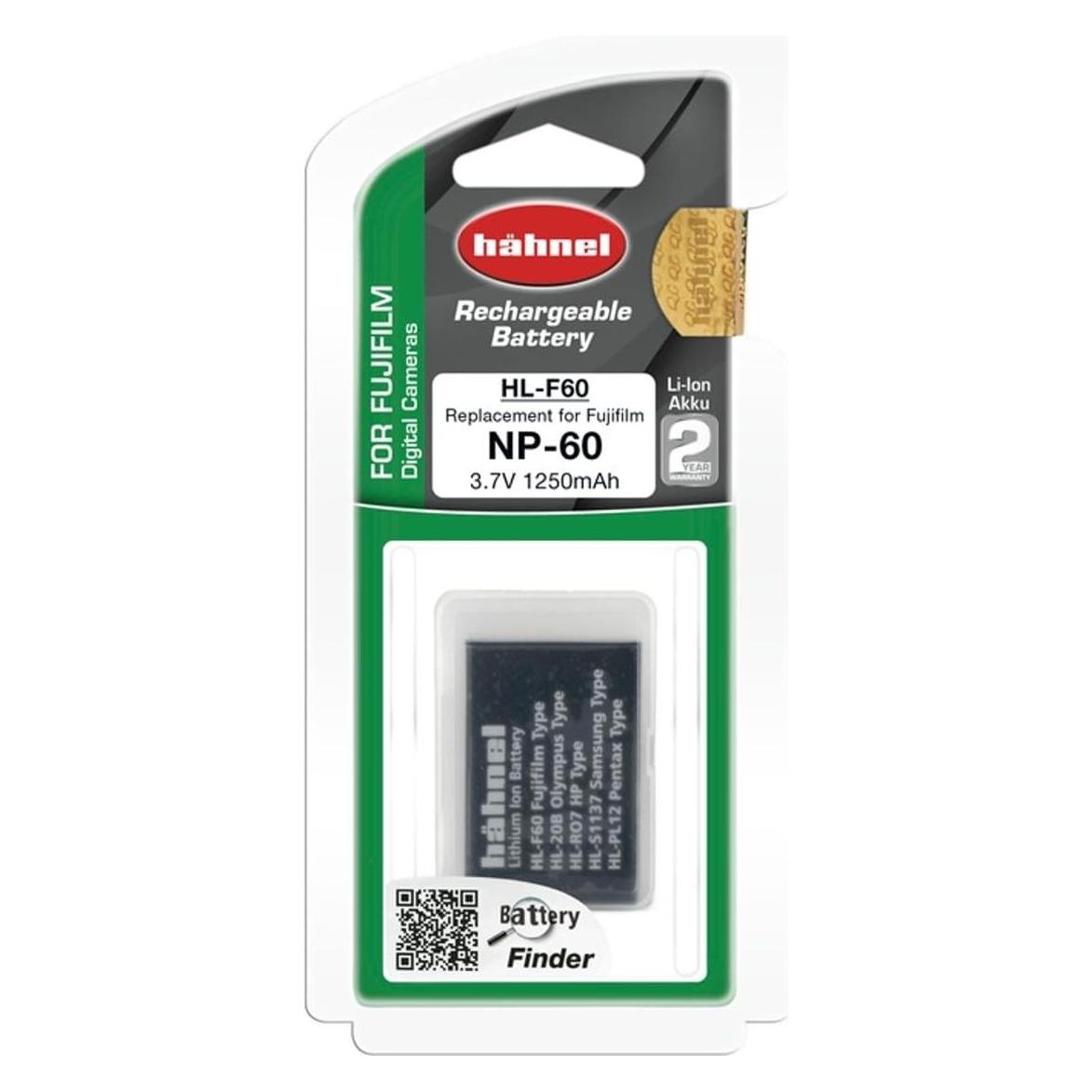 Hähnel HL-F60 for Fujifilm Digital Camera (Kamera Akku) (1000 187.2)