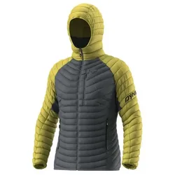 Dynafit Radical - Daunenjacke mit Kapuze Skitouring - Herren - Grey/Yellow - 50
