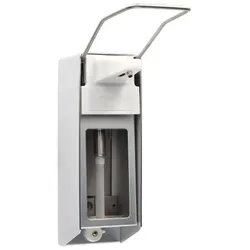 BodyProducts Desinfektionsspender Alu 500 ml Euronorm -Alufrontplatte - LH - Edelstahlpumpe