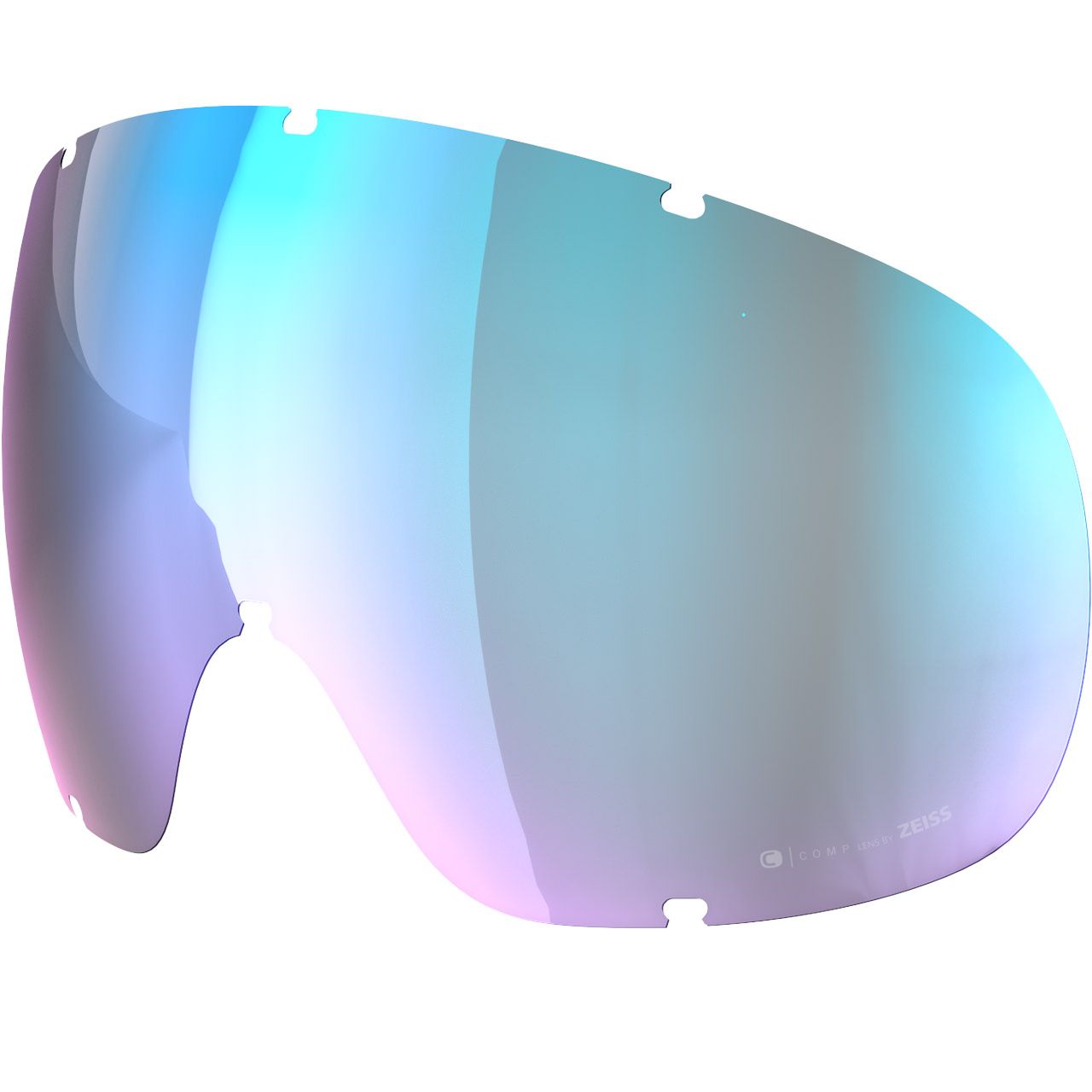 POC Fovea Mid/Fovea Mid Race Ersatzscheibe clarity highly intense/partly sunny blue