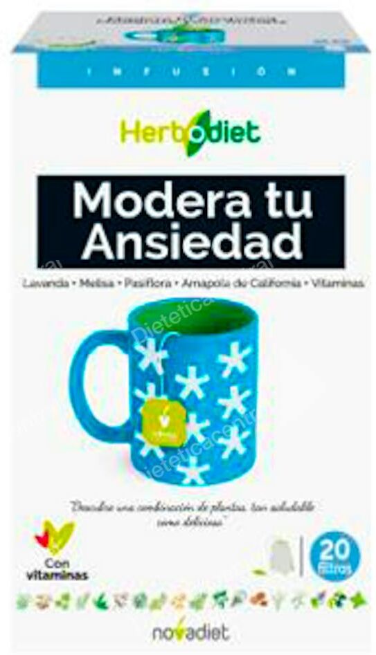 Novadiet herbodiet inf. modera tu ansiedad 20filtros.