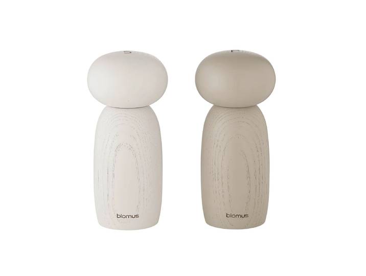 Blomus - Moli Salz- und Pfeffermühle, moonbeam / nomad (2er-Set)