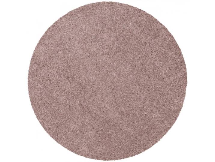 Tapis salon 120x120 rond rose