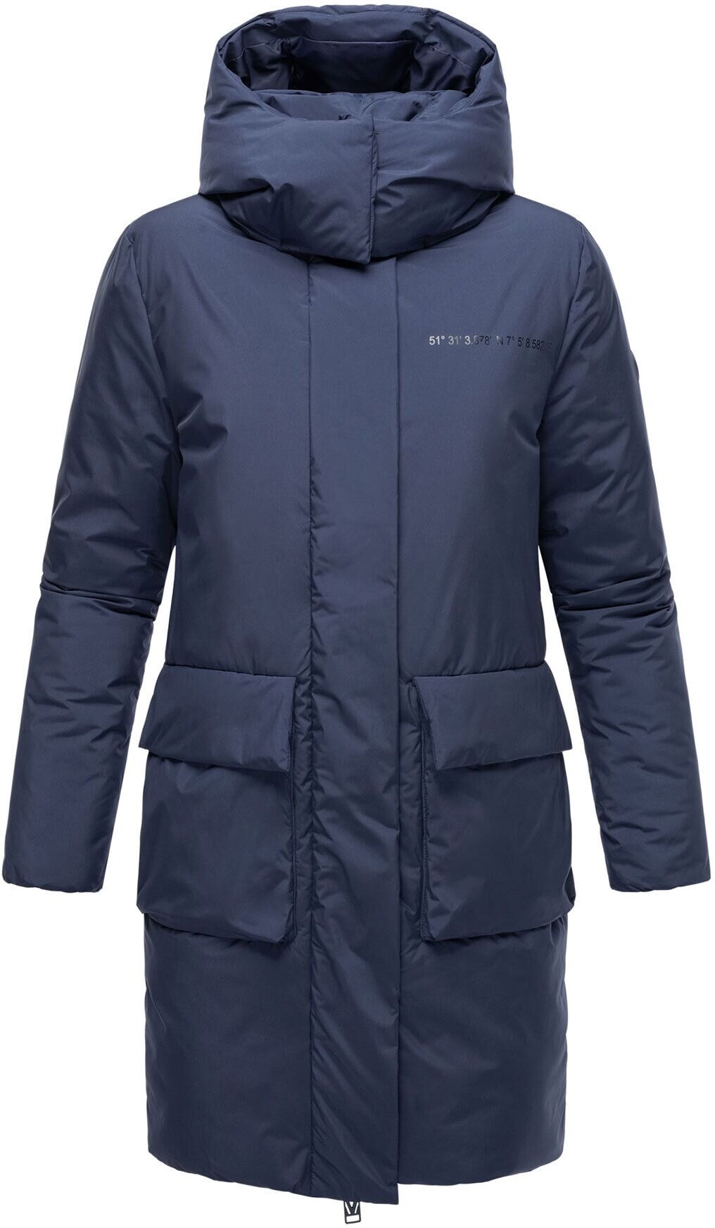 Winterjacke MARIKOO "Marikoo Nanami Damen Winterjacke N023", Damen, Gr. L, schwarz, Obermaterial: 100% Polyester PES., Jacken Winterjacke