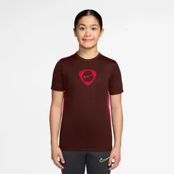 NIKE Academy+ Dri-FIT Fußball Trainingsshirt Kinder 658 - mystic dates/bright crimson XL (158-170 cm)