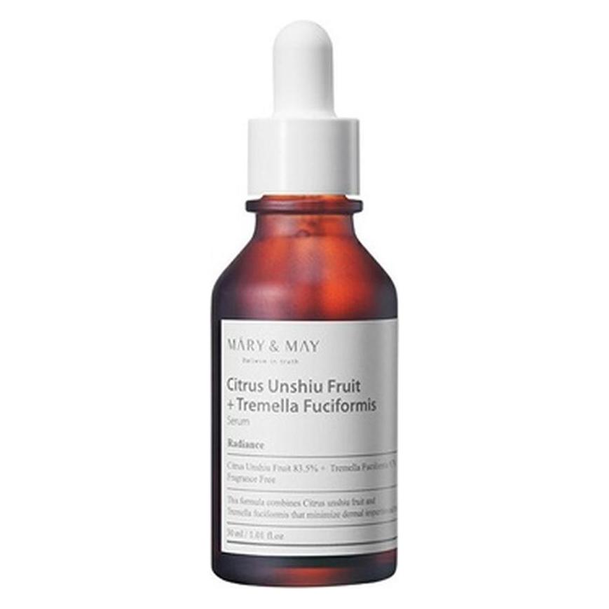 Mary&May Citrus Unshiu + Tremella Fuciformis Face Serum Reducing Discoloration 30Ml (30 ml) (1295578)