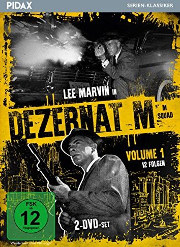 Bernard Girard - Dezernat M, Vol. 1 (M Squad) / 12 Folgen der legendären Kriminalserie mit Lee Marvin (Pidax Serien-Klassiker) [2 DVDs] - Preis vom 19.10.2026 19:33:35 h