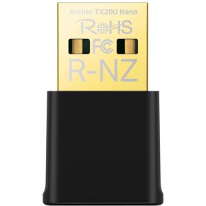 TP-Link WLAN-Adapter AX1800, Archer TX20U Nano, Nano, USB 2.0, bis 1775 Mbit/s, Wi-Fi 6, 5 GHz & 2,4 GHz, 2x2 MU-MIMO