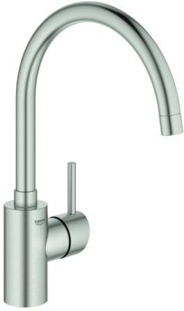 Grohe Concetto Küchenarmatur 32661DC3 supersteel, schwenkbarer Rohrauslauf, innenliegende Wasserführung
