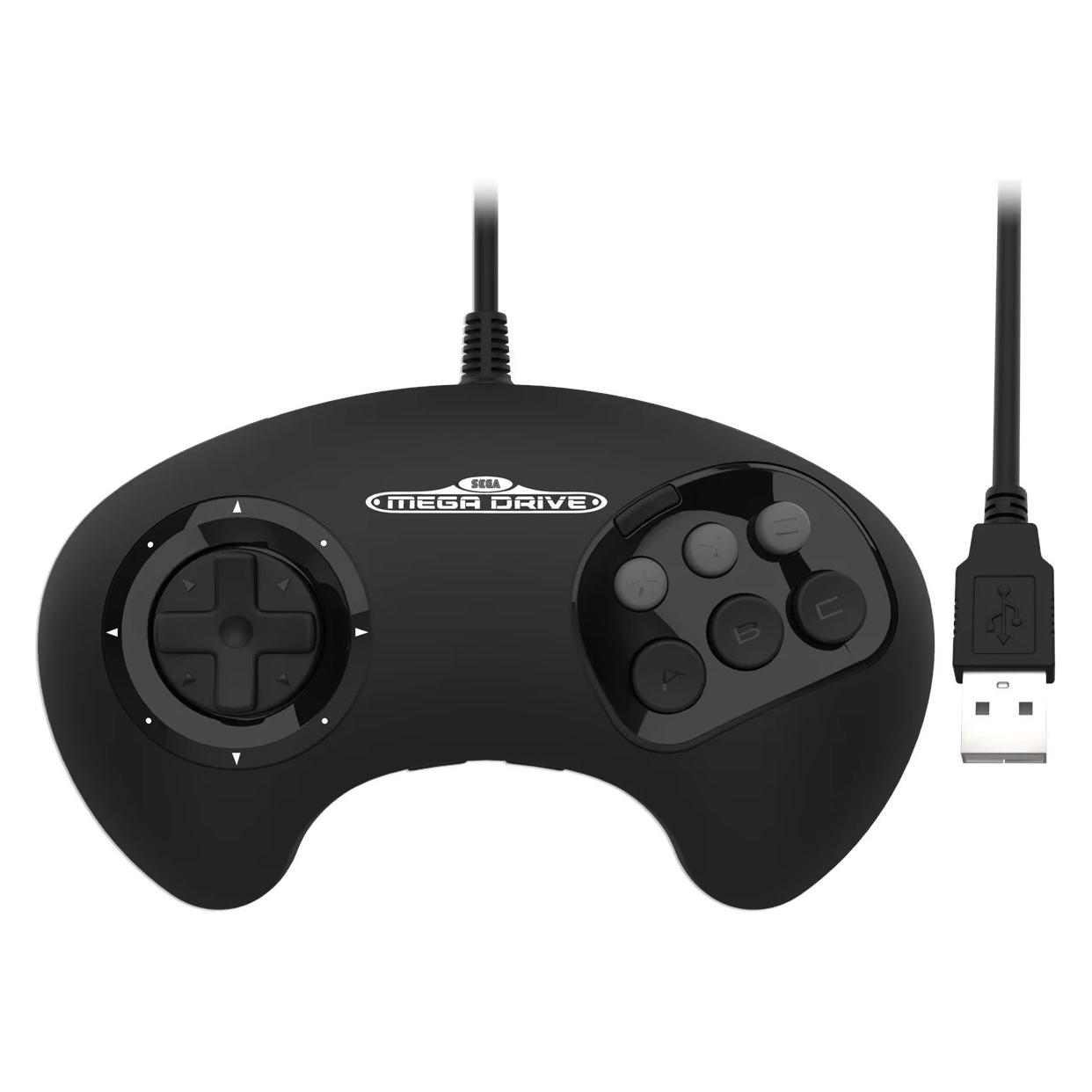 Generic Retro-Bit SEGA MD BIG6 Gamepad USB (PC) (RET00425)