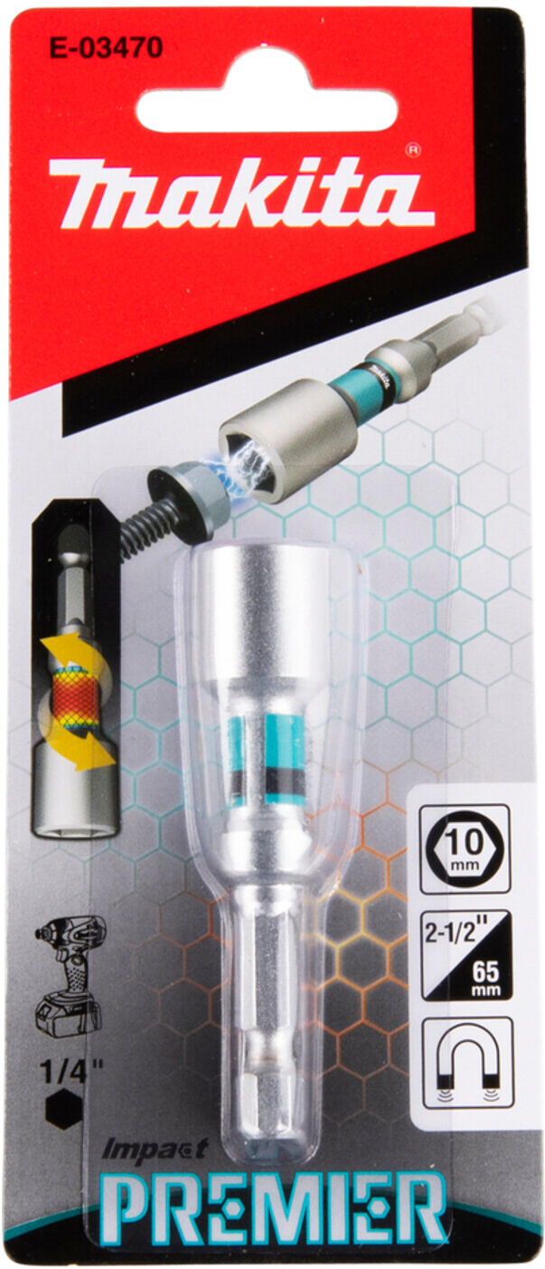 Makita Torsion Steckschlüssel SW10 (E-03470)