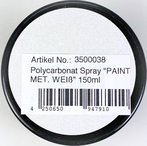 Absima Lexanfarbe Metallic-Weiß Dose 150ml