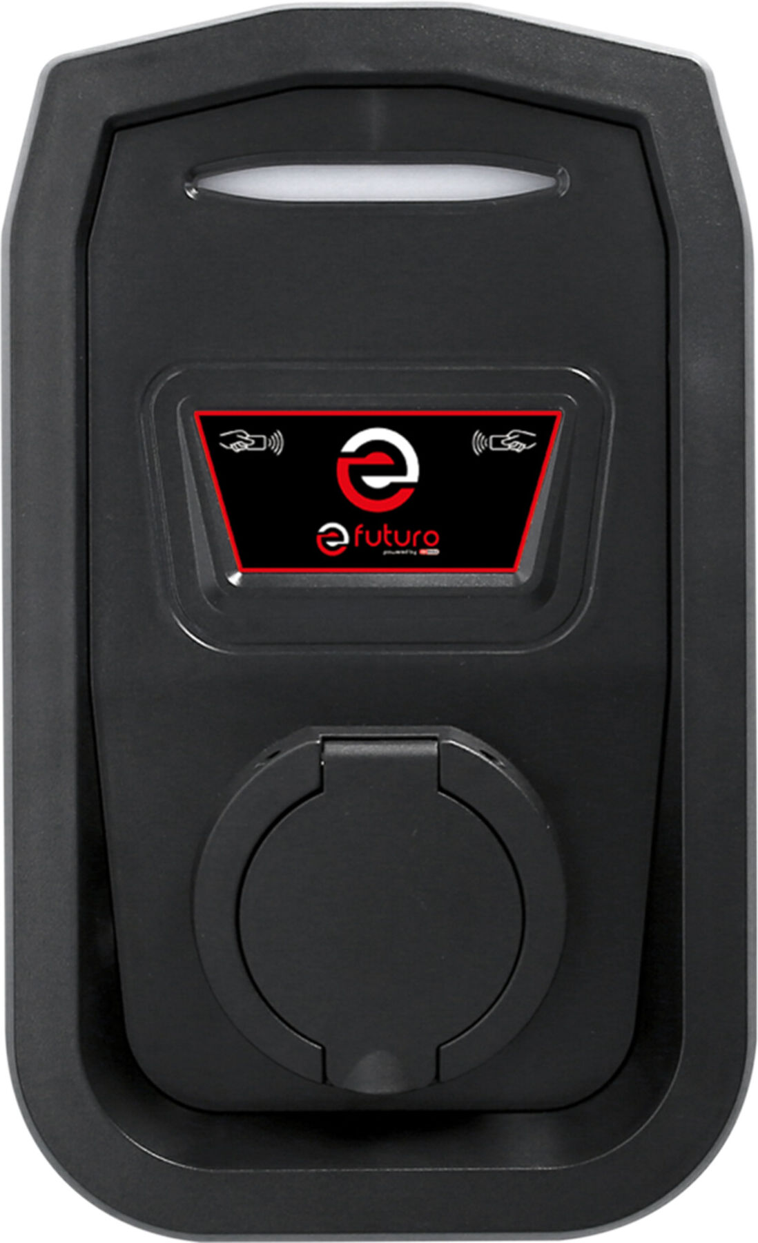 KS Tools efuturo Wallbox mit Typ 2 Steckdose, 3 Phasen, bis zu 22 kW, 32 A, 400 V, Mode 3, mit RFID Zugangskontrolle, ohne Stromzähler (117.7523)