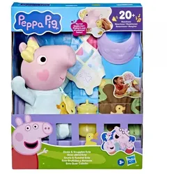 Peppa Wutz: grunzende und plappernde Evie Plüschfigur
