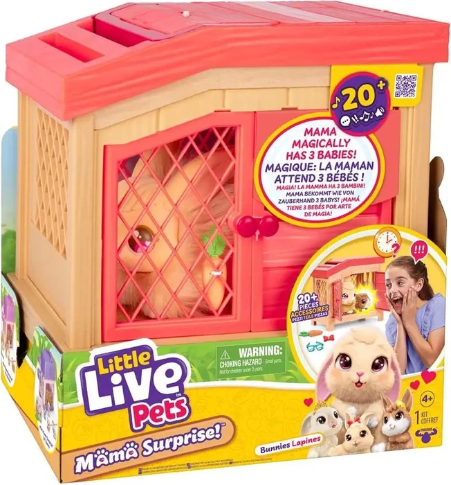 Little Live Pets - Mama Surprise Bunny, Kuscheltier sortierter Artikel