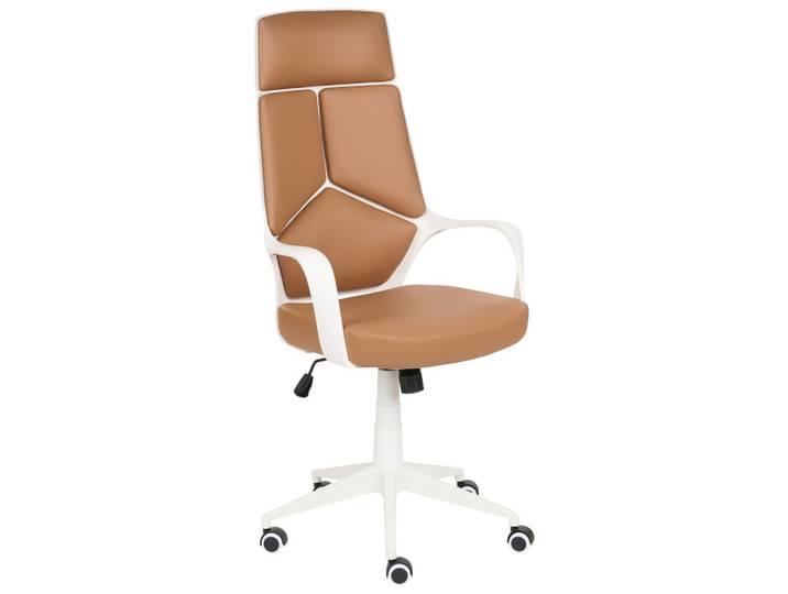 BÜROSTUHL Kunstleder Sandbeige Delight