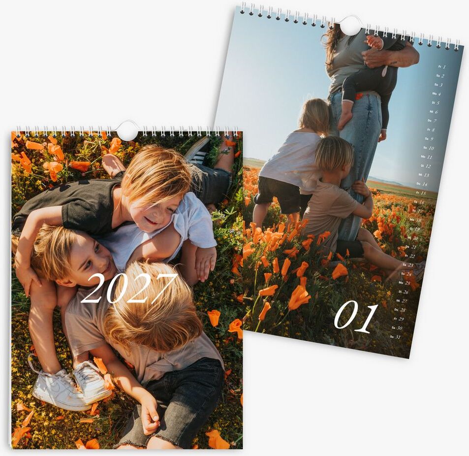 Myposter Wandkalender 2027 mit eigenen Fotos gestalten