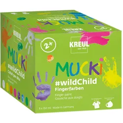 Kreul, Künstlerfarbe + Bastelfarbe, Fingerfarben Set (1200 ml)
