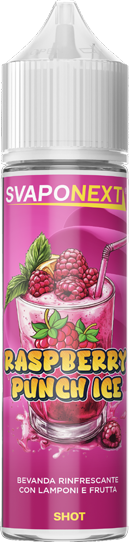 Svaponext Raspberry Punch Ice Liquido Shot 20ml Lampone Ghiaccio