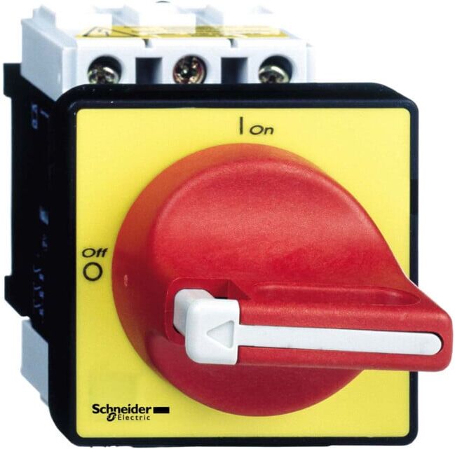 Schneider Electric Interrupteur principal d'arrêt d'urgence avant rouge/jaune VCF3 (VCF3)