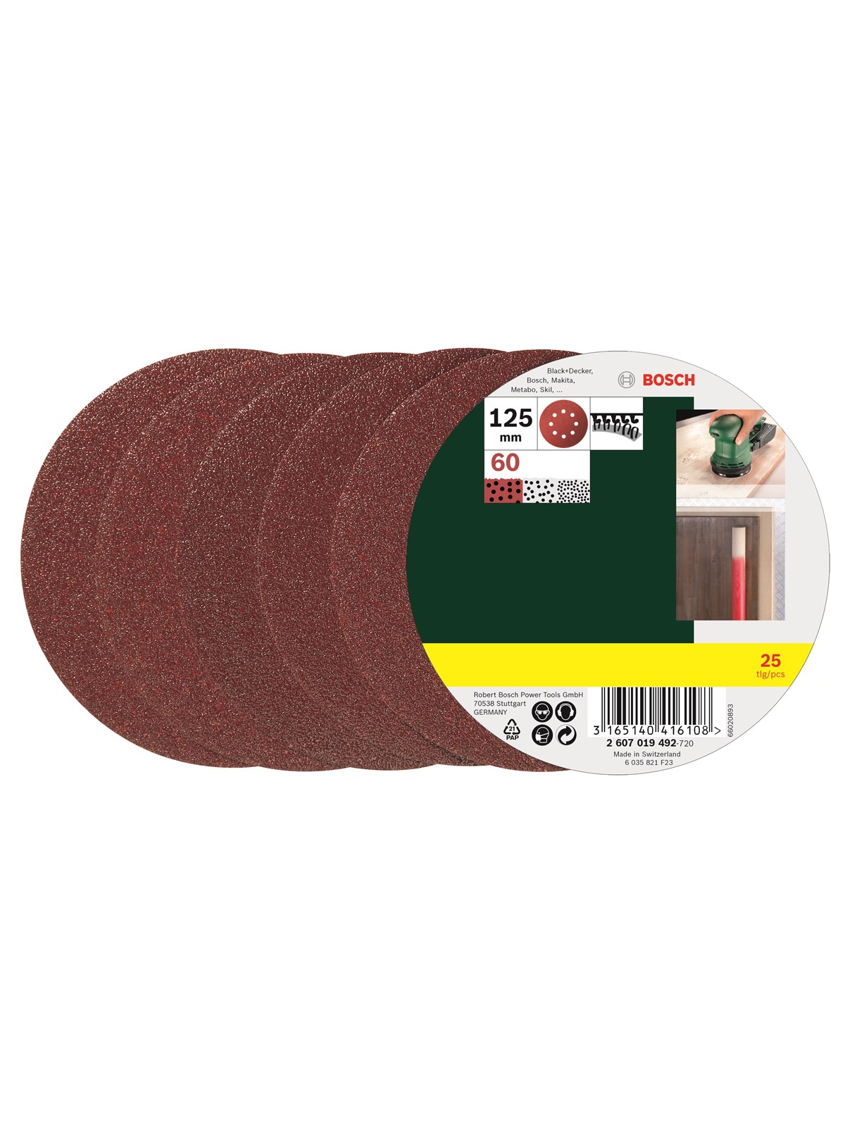 Bosch sanding sheet