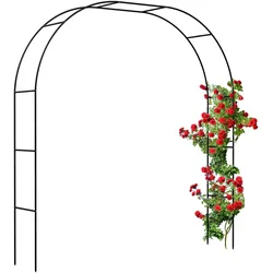 Relaxdays, Pflanzen Zubehör, Rosenbogen (40 cm, 235 cm)