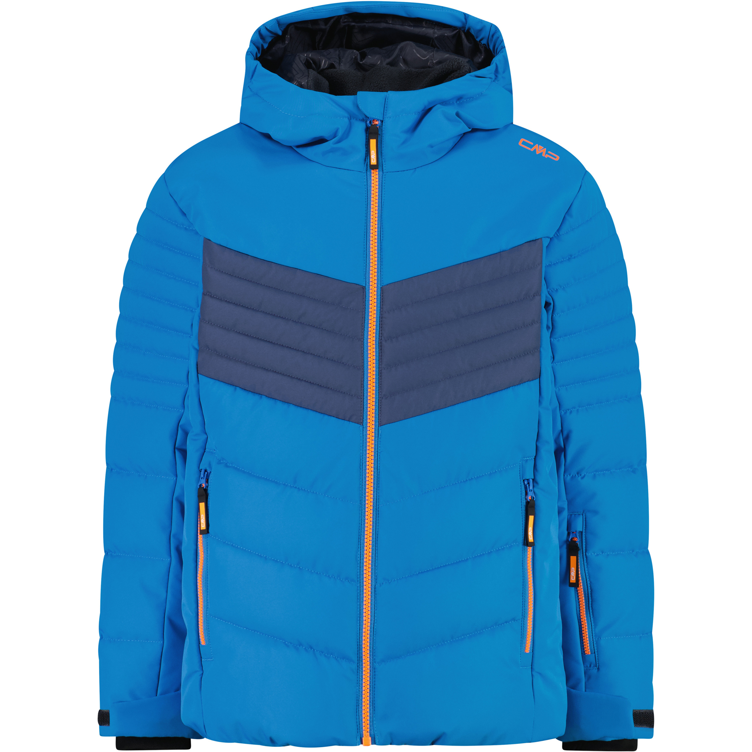 CMP Kinder Isolationsjacke blau Größe 116 Skifahren Wasserdicht